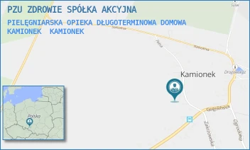 PIELĘGNIARSKA OPIEKA DŁUGOTERMINOWA DOMOWA KAMIONEK - PZU ZDROWIE SPÓŁKA AKCYJNA - UL. POLNA 24,  KAMIONEK
