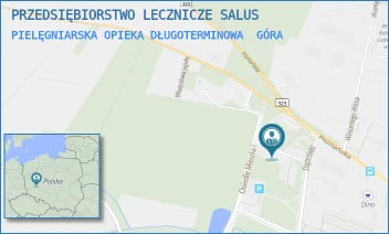 PIELĘGNIARSKA OPIEKA DŁUGOTERMINOWA - PRZEDSIĘBIORSTWO LECZNICZE SALUS - UL. ŚWIĘTOSŁAWY 1/5,  GÓRA