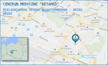 PIELĘGNIARSKA OPIEKA DŁUGOTERMINOWA - BRZEG - CENTRUM MEDYCZNE "BETAMED" - UL. TRZECH KOTWIC 6,  BRZEG