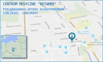 PIELĘGNIARSKA OPIEKA DŁUGOTERMINOWA - LUBLINIEC - BETAMED S.A. - UL. OPOLSKA 1,  LUBLINIEC