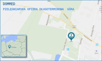 PIELĘGNIARSKA OPIEKA DŁUGOTERMINOWA - DOMMED - UL. ŚWIĘTOSŁAWY 1/5,  GÓRA