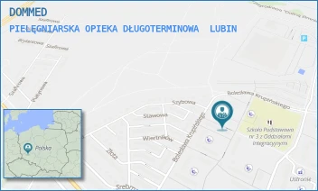PIELĘGNIARSKA OPIEKA DŁUGOTERMINOWA - DOMMED - UL. BOLESŁAWA KRUPIŃSKIEGO 39,  LUBIN