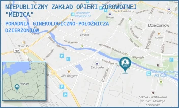 PORADNIA GINEKOLOGICZNO-POŁOŻNICZA - NIEPUBLICZNY ZAKŁAD OPIEKI ZDROWOTNEJ "MEDICA" - UL. KOPERNIKA 11H/D,  DZIERŻONIÓW