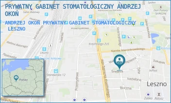 ANDRZEJ OKOŃ PRYWATNY GABINET STOMATOLOGICZNY - PRYWATNY GABINET STOMATOLOGICZNY ANDRZEJ OKOŃ - GRODZKA 7,  LESZNO