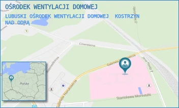 LUBUSKI OŚRODEK WENTYLACJI DOMOWEJ - MEDYCYNA SPECJALISTYCZNA SP. Z O.O - NIEPUBLICZNY SPECJALISTYCZNY ZAKŁAD OPIEKI ZDROWOTNEJ W BYDGOSZCZY - UL. GABRIELA NARUTOWICZA 6,  KOSTRZYN NAD ODRĄ