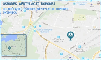 DOLNOŚLĄSKI OŚRODEK WENTYLACJI DOMOWEJ - MEDYCYNA SPECJALISTYCZNA SP. Z O.O - NIEPUBLICZNY SPECJALISTYCZNY ZAKŁAD OPIEKI ZDROWOTNEJ W BYDGOSZCZY - UL. JODŁOWA 38,  ŚWIDNICA