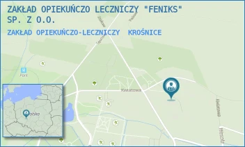 ZAKŁAD OPIEKUŃCZO-LECZNICZY - ZAKŁAD OPIEKUŃCZO LECZNICZY "FENIKS" SP. Z O.O. - UL. KWIATOWA 12,  KROŚNICE