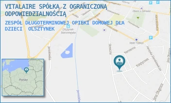 ZESPÓŁ DŁUGOTERMINOWEJ OPIEKI DOMOWEJ DLA DZIECI - VITALAIRE SPÓŁKA Z OGRANICZONĄ ODPOWIEDZIALNOŚCIĄ - KAJKI 3,  OLSZTYNEK