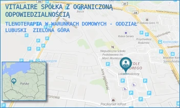 TLENOTERAPIA W WARUNKACH DOMOWYCH - ODDZIAŁ LUBUSKI - VITALAIRE SPÓŁKA Z OGRANICZONĄ ODPOWIEDZIALNOŚCIĄ - UL. ANNY JAGIELLONKI 25,  ZIELONA GÓRA