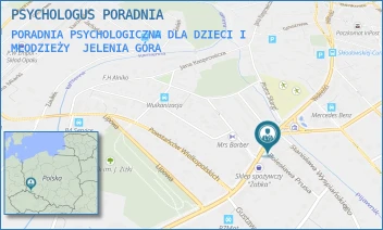 PORADNIA PSYCHOLOGICZNA DLA DZIECI I MŁODZIEŻY - PSYCHOLOGUS PORADNIA - UL. WOLNOŚCI 39B,  JELENIA GÓRA