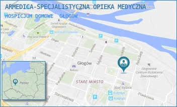 HOSPICJUM DOMOWE - ARMEDICA-SPECJALISTYCZNA OPIEKA MEDYCZNA - UL. POLSKA 37,  GŁOGÓW