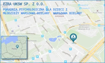 PORADNIA PSYCHOLOGICZNA DLA DZIECI I MŁODZIEŻY WARSZAWA-BIELANY - EZRA UKSW SP. Z O.O. - MARKA HŁASKI 10A,  WARSZAWA BIELANY