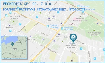 PORADNIA PROTETYKI STOMATOLOGICZNEJ - PROMEDICA-GP  SP. Z O.O. - CZERKASKA 22,  BYDGOSZCZ