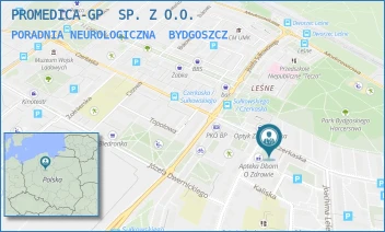PORADNIA NEUROLOGICZNA - PROMEDICA-GP  SP. Z O.O. - CZERKASKA 22,  BYDGOSZCZ