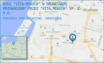 PORADNIA PRELUKSACYJNA - NZOZ "VITA-MEDICA" W GRUDZIĄDZU PRZOWADZONY PRZEZ "VITA MEDICA" SP. Z O.O. - WŁODKA 16-18,  GRUDZIĄDZ
