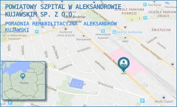 PORADNIA REHABILITACYJNA - POWIATOWY SZPITAL W ALEKSANDROWIE KUJAWSKIM SP. Z O.O. - SŁOWACKIEGO 18.,  ALEKSANDRÓW KUJAWSKI