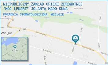 PORADNIA STOMATOLOGICZNA - NIEPUBLICZNY ZAKŁAD OPIEKI ZDROWOTNEJ "MÓJ LEKARZ" JOLANTA MADO-KUNA - STAROWIEJSKA 10,  WIELGIE