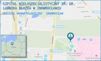 ODDZIAŁ NEONATOLOGICZNY - SZPITAL WIELOSPECJALISTYCZNY IM. DR. LUDWIKA BŁAŻKA W INOWROCŁAWIU - POZNAŃSKA 97,  INOWROCŁAW