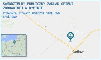 PORADNIA STOMATOLOGICZNA SADĹOWO - SAMODZIELNY PUBLICZNY ZAKŁAD OPIEKI ZDROWOTNEJ W RYPINIE - 44,  SADĹOWO