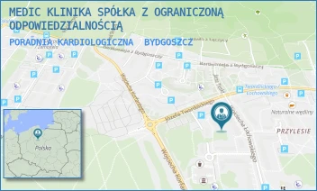 PORADNIA KARDIOLOGICZNA - MEDIC KLINIKA SPÓŁKA Z OGRANICZONĄ ODPOWIEDZIALNOŚCIĄ - WOJCIECHA ŁOCHOWSKIEGO 7A,  BYDGOSZCZ