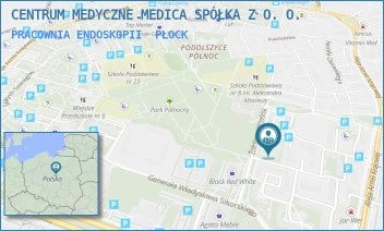 PRACOWNIA ENDOSKOPII - CENTRUM MEDYCZNE MEDICA SPÓŁKA Z O. O. - KUTRZEBY 11,  PŁOCK
