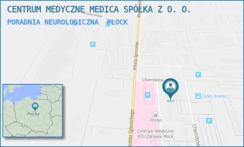 PORADNIA NEUROLOGICZNA - CENTRUM MEDYCZNE MEDICA SPÓŁKA Z O. O. - CHEMIKÓW 7,  PŁOCK
