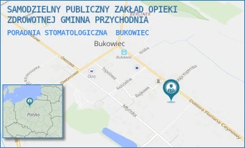 PORADNIA STOMATOLOGICZNA - SAMODZIELNY PUBLICZNY ZAKŁAD OPIEKI ZDROWOTNEJ GMINNA PRZYCHODNIA - DR FL. CEYNOWY 18A,  BUKOWIEC