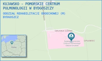 ODDZIAŁ REHABILITACJI ODDECHOWEJ (M) - KUJAWSKO - POMORSKIE CENTRUM PULMONOLOGII W BYDGOSZCZY - MEYSNERA 9,  BYDGOSZCZ