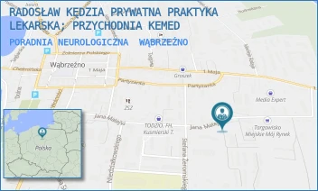 PORADNIA NEUROLOGICZNA - PRZYCHODNIA KEMED - MATEJKI 20C,  WĄBRZEŹNO