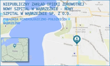PORADNIA GINEKOLOGICZNO-POŁOŻNICZA - NIEPUBLICZNY ZAKŁAD OPIEKI ZDROWOTNEJ NOWY SZPITAL W WĄBRZEŹNIE - NOWY SZPITAL W WĄBRZEŹNIE SP. Z O.O. - WOLNOŚCI 27,  WĄBRZEŹNO
