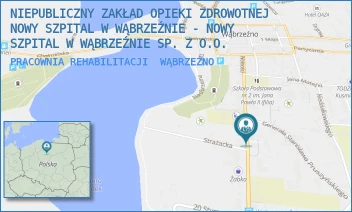 PRACOWNIA REHABILITACJI - NIEPUBLICZNY ZAKŁAD OPIEKI ZDROWOTNEJ NOWY SZPITAL W WĄBRZEŹNIE - NOWY SZPITAL W WĄBRZEŹNIE SP. Z O.O. - WOLNOŚCI 27,  WĄBRZEŹNO