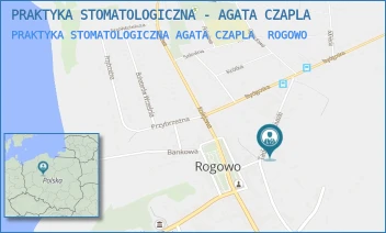 PRAKTYKA STOMATOLOGICZNA AGATA CZAPLA - PRAKTYKA STOMATOLOGICZNA - AGATA CZAPLA - KOŚCIUSZKI 8,  ROGOWO