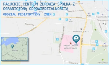 ODDZIAŁ PEDIATRYCZNY - PAŁUCKIE CENTRUM ZDROWIA SPÓŁKA Z OGRANICZONĄ ODPOWIEDZIALNOŚCIĄ - SZPITALNA 30,  ŻNIN