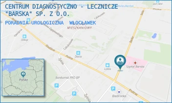 PORADNIA UROLOGICZNA - CENTRUM DIAGNOSTYCZNO - LECZNICZE "BARSKA" SP. Z O.O. - BARSKA 13,  WŁOCŁAWEK