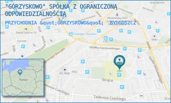 PRZYCHODNIA "GÓRZYSKOWO" - "GÓRZYSKOWO" SPÓŁKA Z OGRANICZONĄ ODPOWIEDZIALNOŚĆIĄ - CZACKIEGO 8,  BYDGOSZCZ