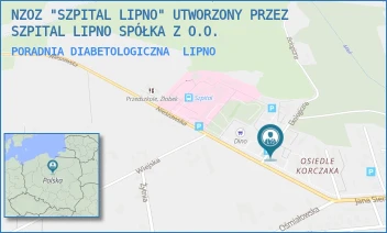 PORADNIA DIABETOLOGICZNA - NZOZ "SZPITAL LIPNO" UTWORZONY PRZEZ SZPITAL LIPNO SPÓŁKA Z O.O. - NIESZAWSKA 6,  LIPNO