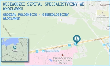ODDZIAŁ POŁOŻNICZO - GINEKOLOGICZNY - WOJEWÓDZKI SZPITAL SPECJALISTYCZNY WE WŁOCŁAWKU - WIENIECKA 49,  WŁOCŁAWEK