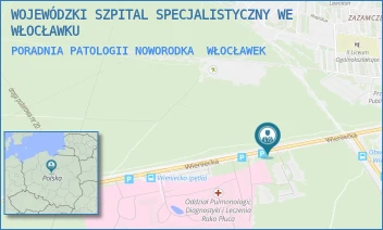 PORADNIA PATOLOGII NOWORODKA - WOJEWÓDZKI SZPITAL SPECJALISTYCZNY WE WŁOCŁAWKU - WIENIECKA 49,  WŁOCŁAWEK