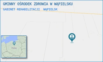 GABINET REHABILITACJI - GMINNY OŚRODEK ZDROWIA W WĄPIELSKU - WĄPIELSK 20A,  WĄPIELSK