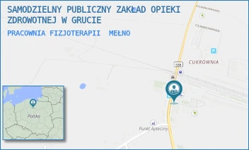 PRACOWNIA FIZJOTERAPII - SAMODZIELNY PUBLICZNY ZAKŁAD OPIEKI ZDROWOTNEJ W GRUCIE - 5,  MEŁNO