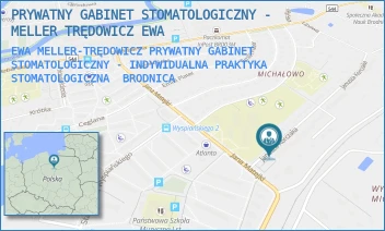 EWA MELLER-TRĘDOWICZ PRYWATNY GABINET STOMATOLOGICZNY - INDYWIDUALNA PRAKTYKA STOMATOLOGICZNA - PRYWATNY GABINET STOMATOLOGICZNY - MELLER TRĘDOWICZ EWA - JANUSZA KORCZAKA 2,  BRODNICA
