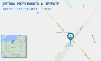 GABINET FIZJOTERAPII - GMINNA PRZYCHODNIA W JEŻEWIE W LIKWIDACJI - CZERSKA 4,  JEŻEWO