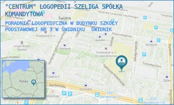 PORADNIA LOGOPEDYCZNA W BUDYNKU SZKOŁY PODSTAWOWEJ NR 3 W ŚWIDNIKU - "CENTRUM" LOGOPEDII SZELIGA SPÓŁKA KOMANDYTOWA - KOPERNIKA 9A,  ŚWIDNIK