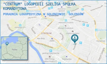 PORADNIA LOGOPEDYCZNA W GOLENIOWIE - "CENTRUM" LOGOPEDII SZELIGA SPÓŁKA KOMANDYTOWA - POCZTOWA 43/224,  GOLENIÓW