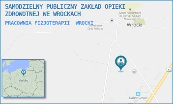 PRACOWNIA FIZJOTERAPII - SAMODZIELNY PUBLICZNY ZAKŁAD OPIEKI ZDROWOTNEJ WE WROCKACH - 86A,  WROCKI