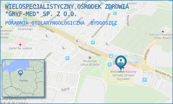PORADNIA OTOLARYNGOLOGICZNA - GRUPA ZDROWIE GRYF-MED SPÓŁKA Z OGRANICZONĄ ODPOWIEDZIALNOŚCIĄ - WOJSKA POLSKIEGO 46,  BYDGOSZCZ