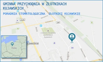 PORADNIA STOMATOLOGICZNA - GMINNA PRZYCHODNIA W ZŁOTNIKACH KUJAWSKICH - DWORCOWA 9,  ZŁOTNIKI KUJAWSKIE