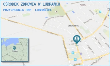 PRZYCHODNIA REH - OŚRODEK ZDROWIA W LUBRAŃCU - PLAC DR MARIANA SZULCA 1,  LUBRANIEC