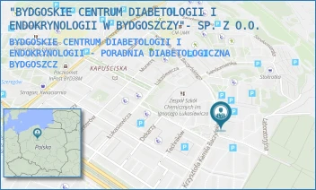 BYDGOSKIE CENTRUM DIABETOLOGII I ENDOKRYNOLOGII - PORADNIA DIABETOLOGICZNA - "BYDGOSKIE CENTRUM DIABETOLOGII I ENDOKRYNOLOGII W BYDGOSZCZY"- SP. Z O.O. - K.K.BACZYŃSKIEGO 17/-,  BYDGOSZCZ