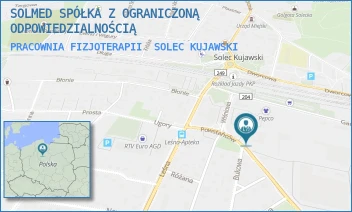 PRACOWNIA FIZJOTERAPII - SOLMED SPÓŁKA Z OGRANICZONĄ ODPOWIEDZIALNOŚCIĄ - POWSTAŃCÓW 7 A,  SOLEC KUJAWSKI